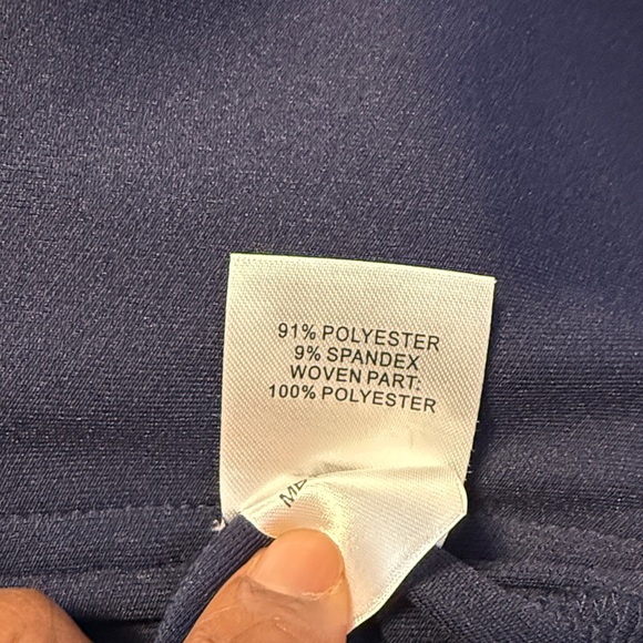 Masters Golf Kids Navy Blue Vest Size Medium - Picture 5 of 5